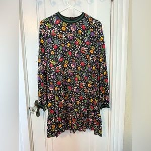 Zara Floral mini dress, trafaluc collection, M